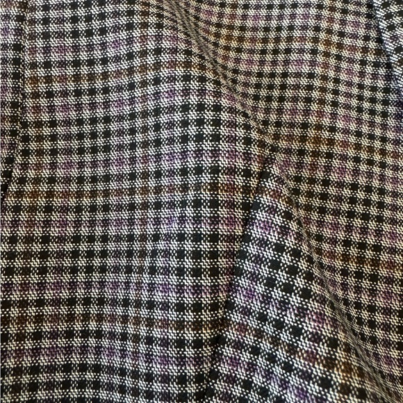 NWOT Halogen Black and Gray Plaid Blazer - Picture 5 of 7